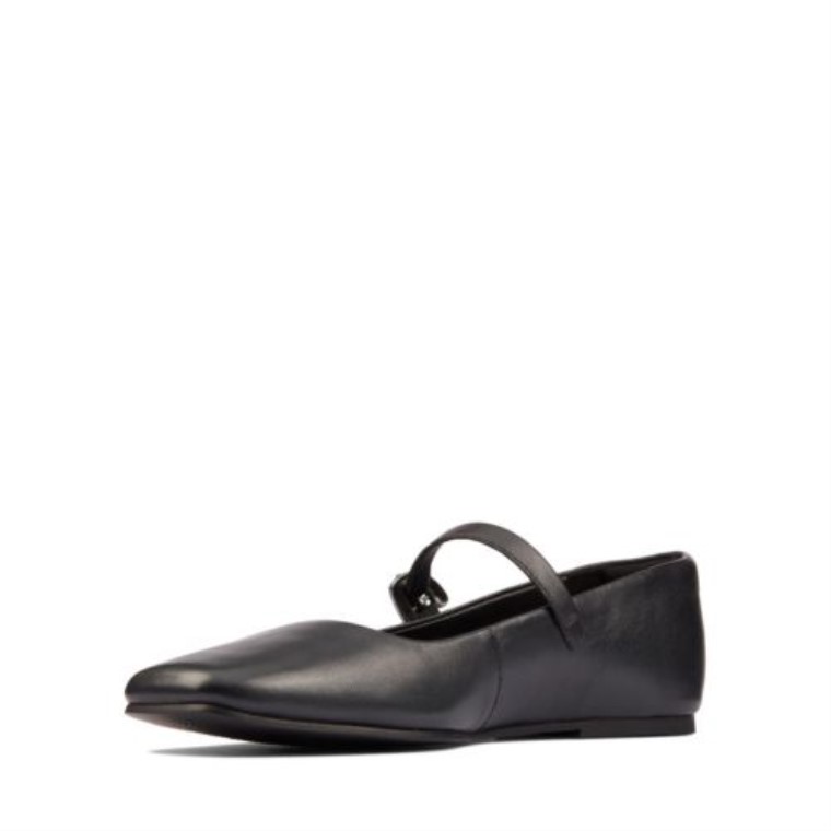 Cuero Negro Puro Tbar Clarks