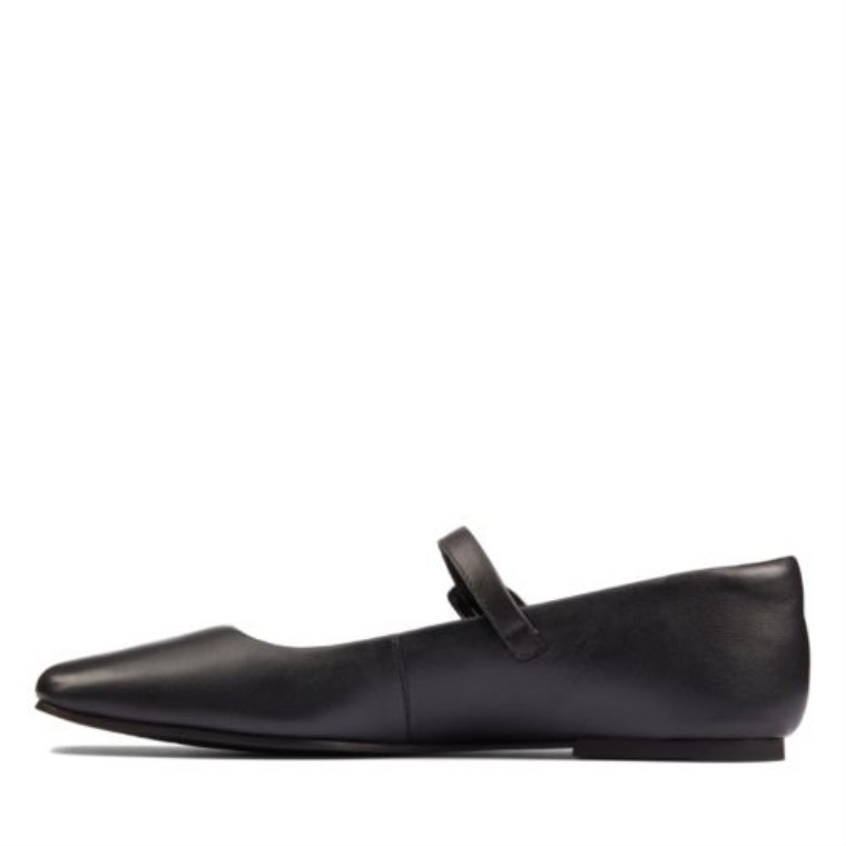 Cuero Negro Puro Tbar Clarks