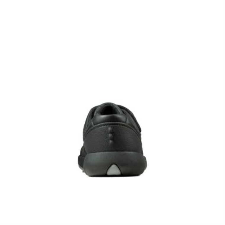 Negro Cuero Rex Pace Inf F Fit Clarks