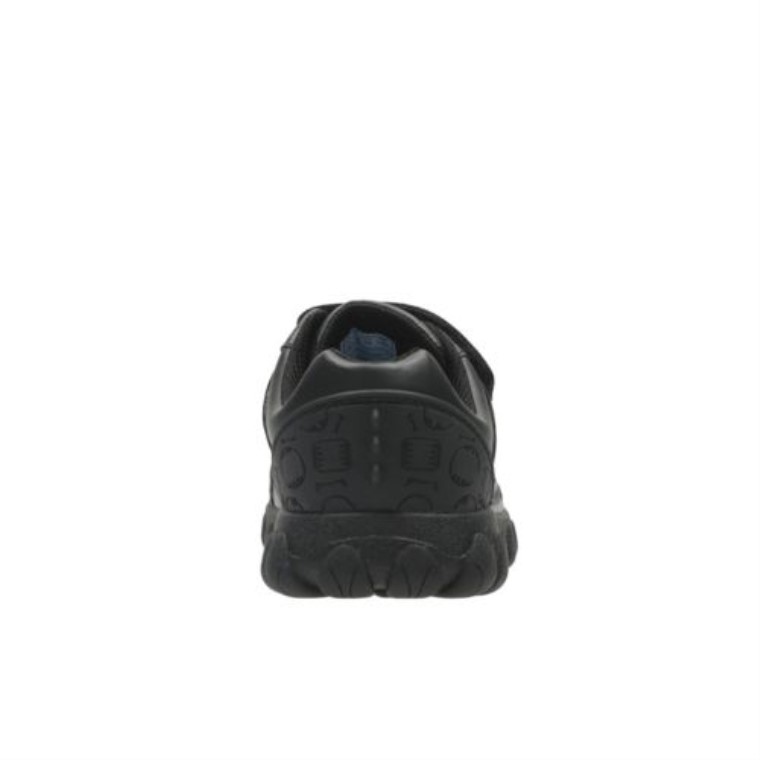 Negro Cuero Tyrex Ride Inf H Fit Clarks
