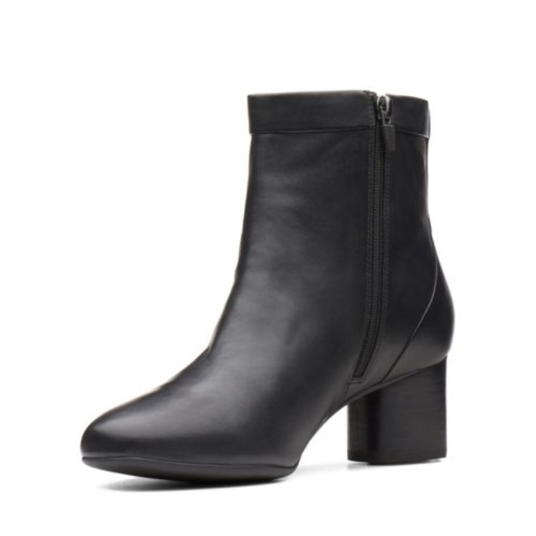 Cuero Negro Un Cosmo Up Clarks