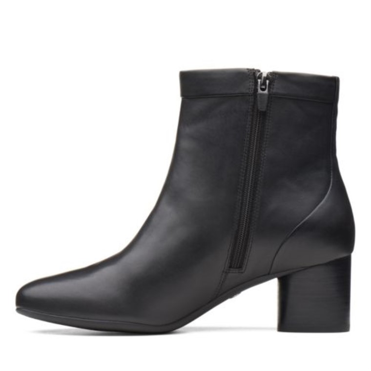 Cuero Negro Un Cosmo Up Clarks