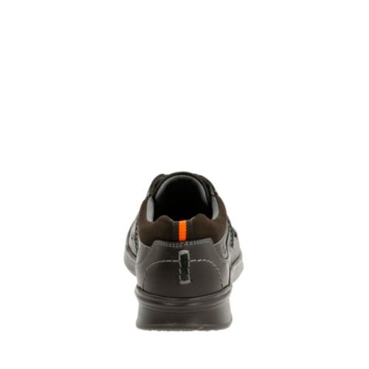 Cotrell Pla De Cuero Negro Graso - Ajuste Ancho Clarks