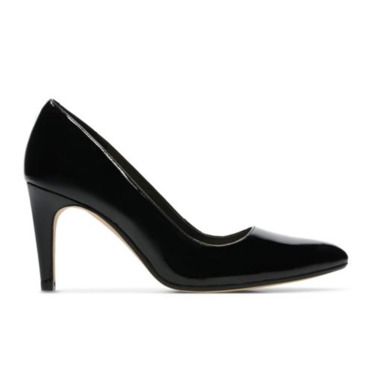 Charol Negro Clarks Laina Rae