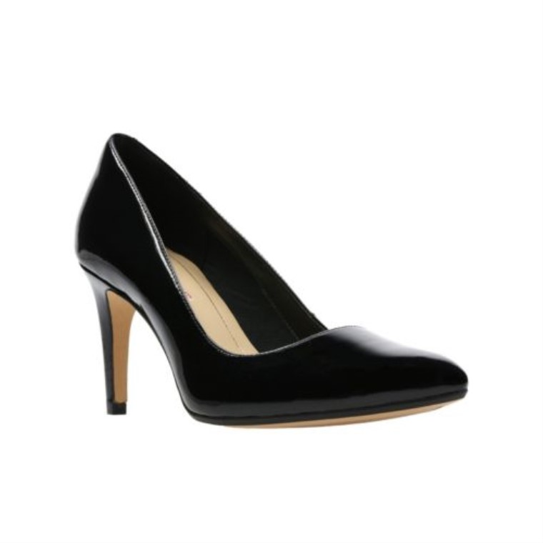 Charol Negro Clarks Laina Rae