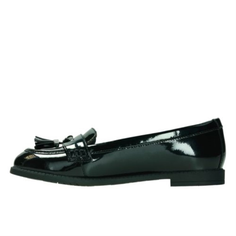 Charol Negro Clarks Preppy Edge Snr- Ajuste F