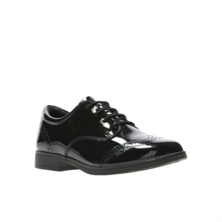 Charol Negro Clarks Sami Walk Jnr G Ajuste