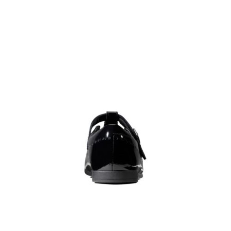 Charol Negro Clarks Scala Seek Inf H Fit