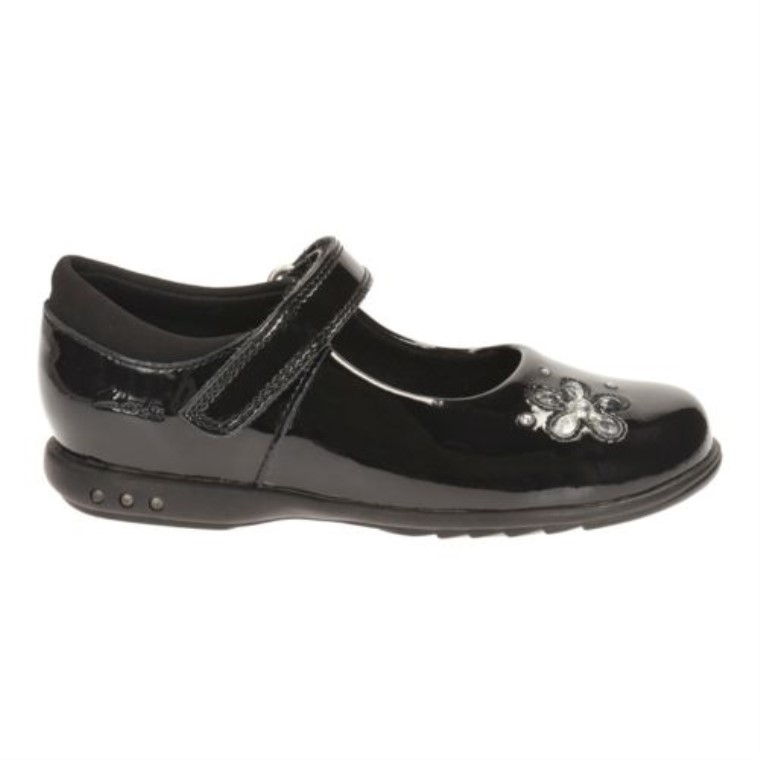 Charol Negro Clarks Trixi Candy Inf E Fit
