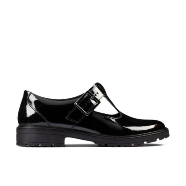Charol Negro Loxhamshine Jnr F Ajuste Clarks