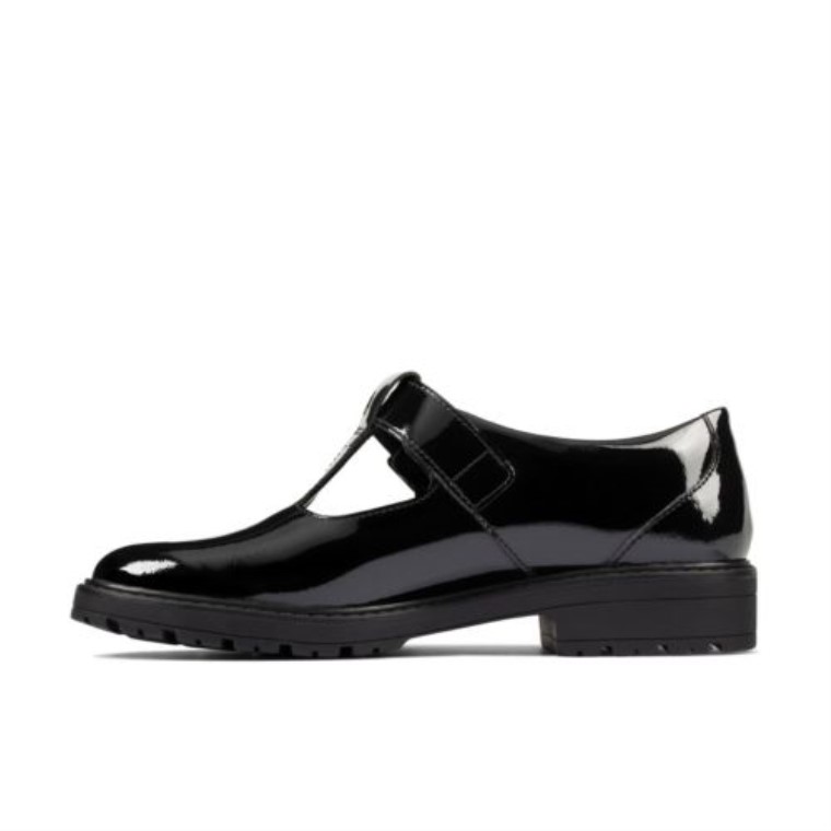 Charol Negro Loxhamshine Jnr F Ajuste Clarks