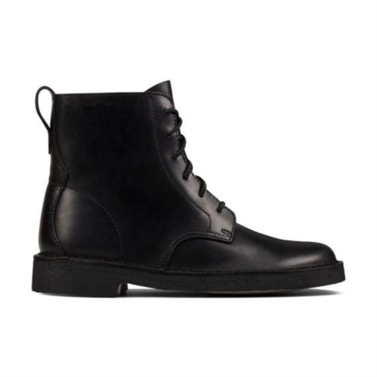 Negro Pulido Clarks Desierto Mali