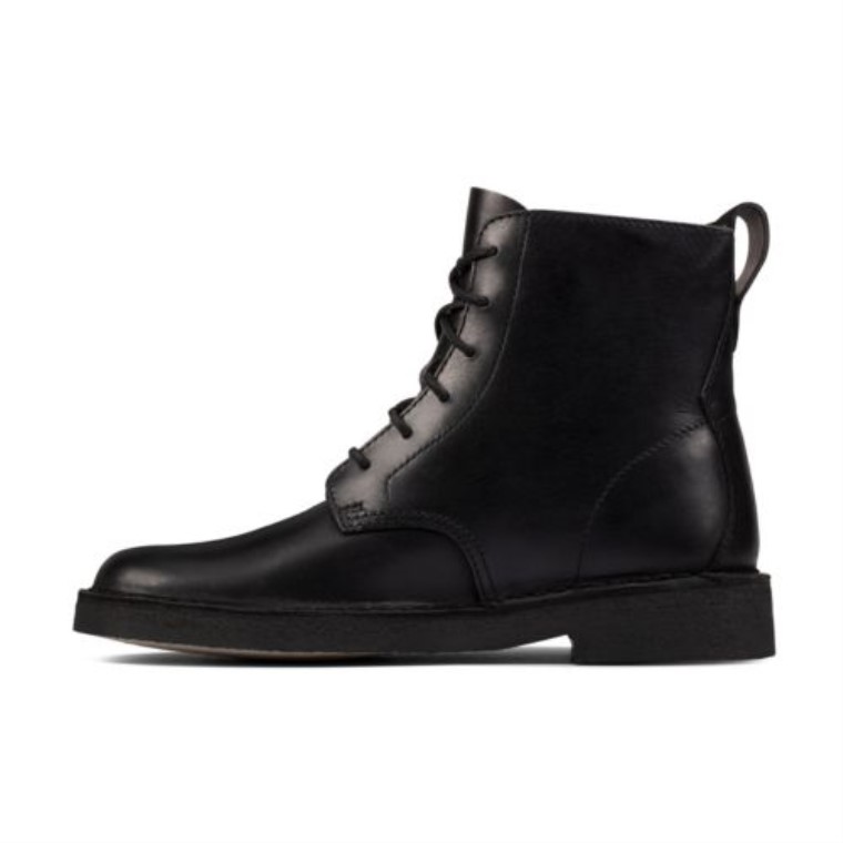 Negro Pulido Clarks Desierto Mali