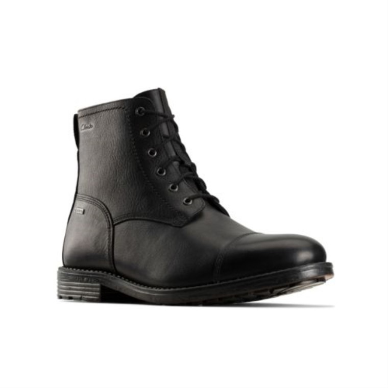 Negro Wlined Clarks Foxwell Hola Gtx