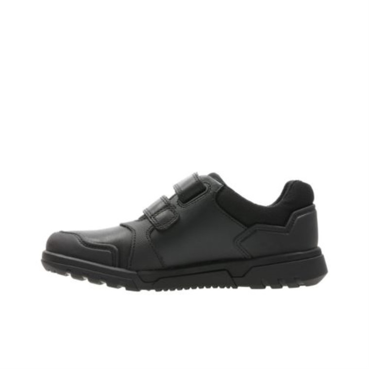 Blake Street Inf G Fit Cuero Negro Clarks
