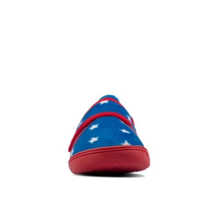 Azul Clarks Holmly Descanso Inf G Ajuste