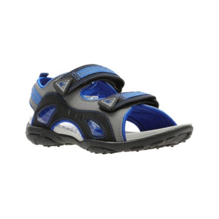 Azul Clarks Fuerza Solar Jnr G Ajuste