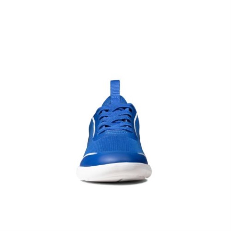 Azul Clarks Suburbio Chispa Jnr F Ajuste