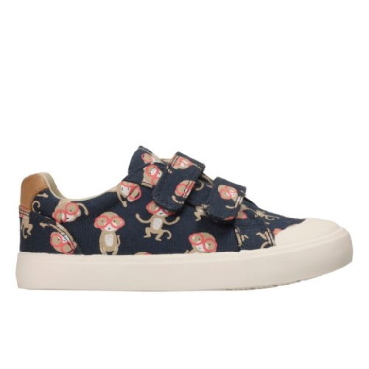 Azul Combi Clarks Comic Air Inf H Fit