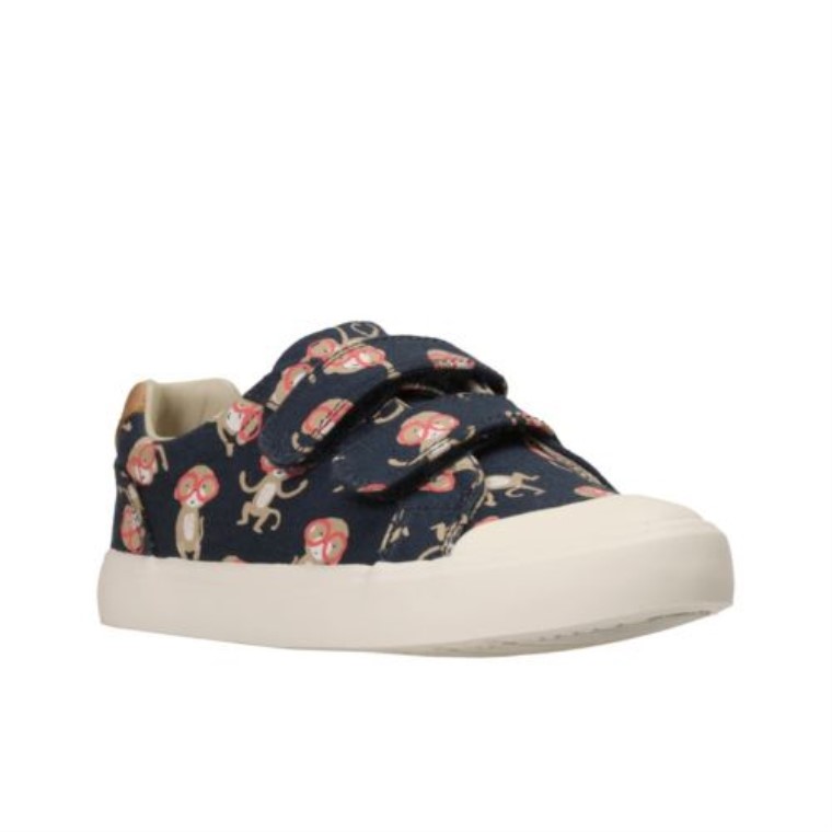 Azul Combi Clarks Comic Air Inf H Fit