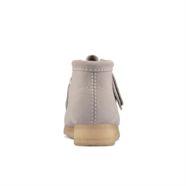 Botas Clarks Wallabee Antegris Azules