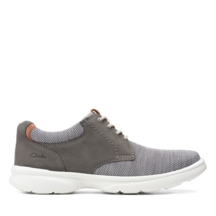 Bradley Carril Clarks Gris Oscuro