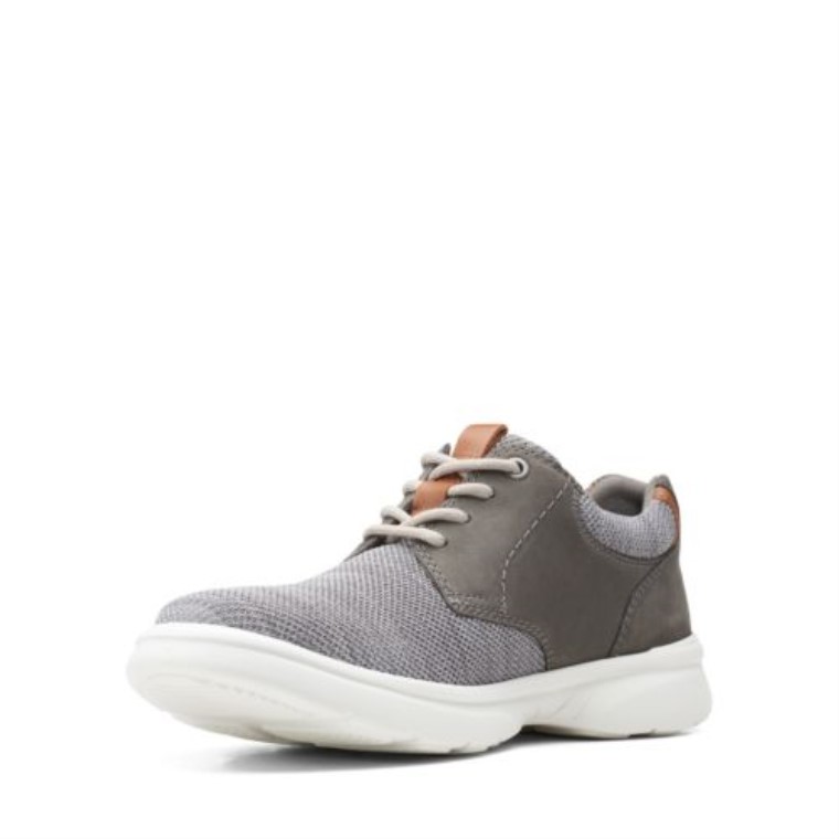 Bradley Carril Clarks Gris Oscuro