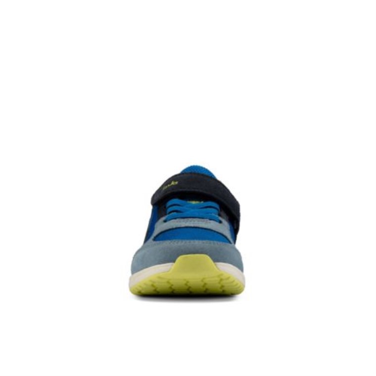 Peine Azul Brillante Clarks Aeon Flex Inf G Fit
