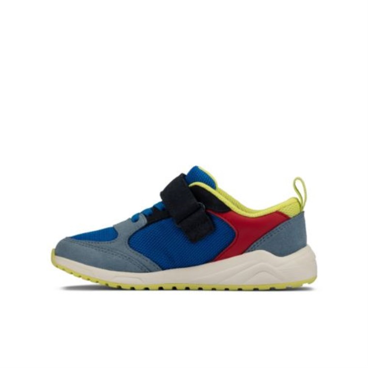 Peine Azul Brillante Clarks Aeon Flex Inf G Fit