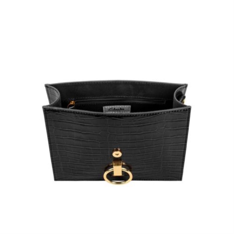 Cabaña Luna Cocodrilo Negro Clarks