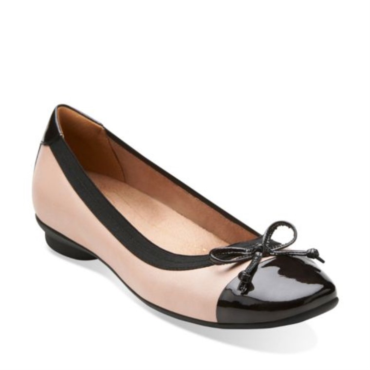 Candra G Bajo Clarks Rosa Claro