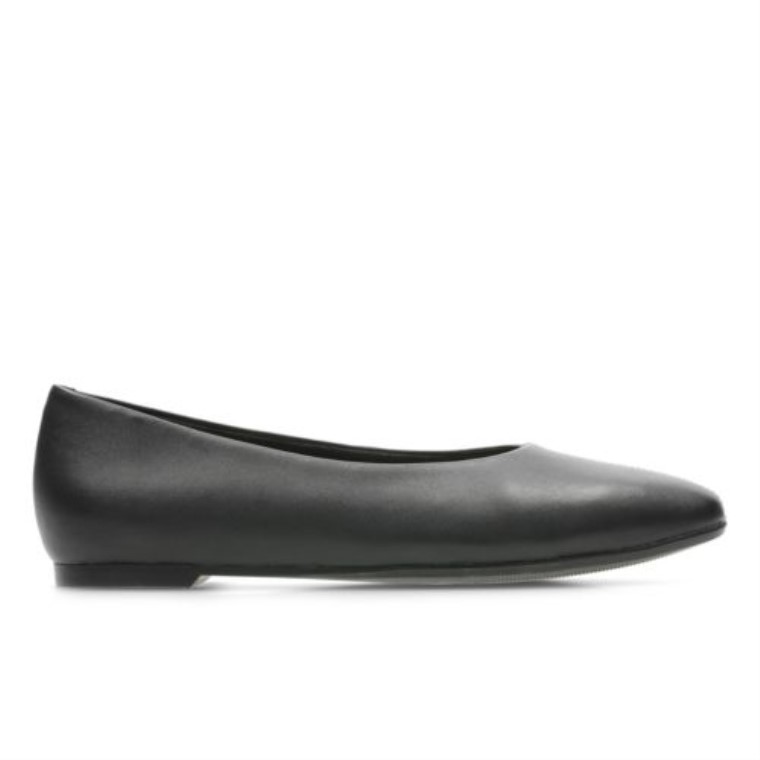 Clarks Cuero Negro Violeta Chia