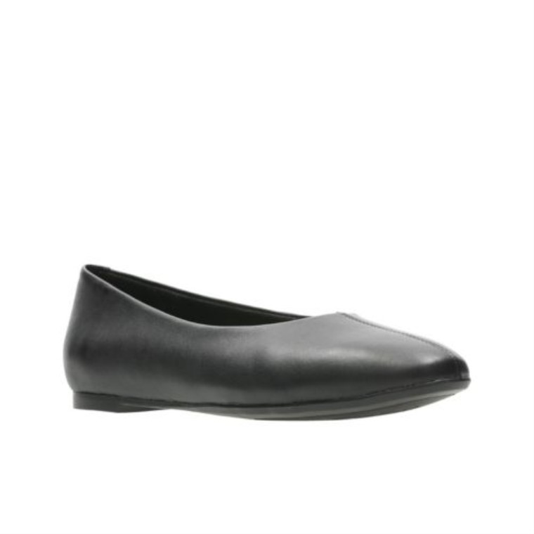Clarks Cuero Negro Violeta Chia