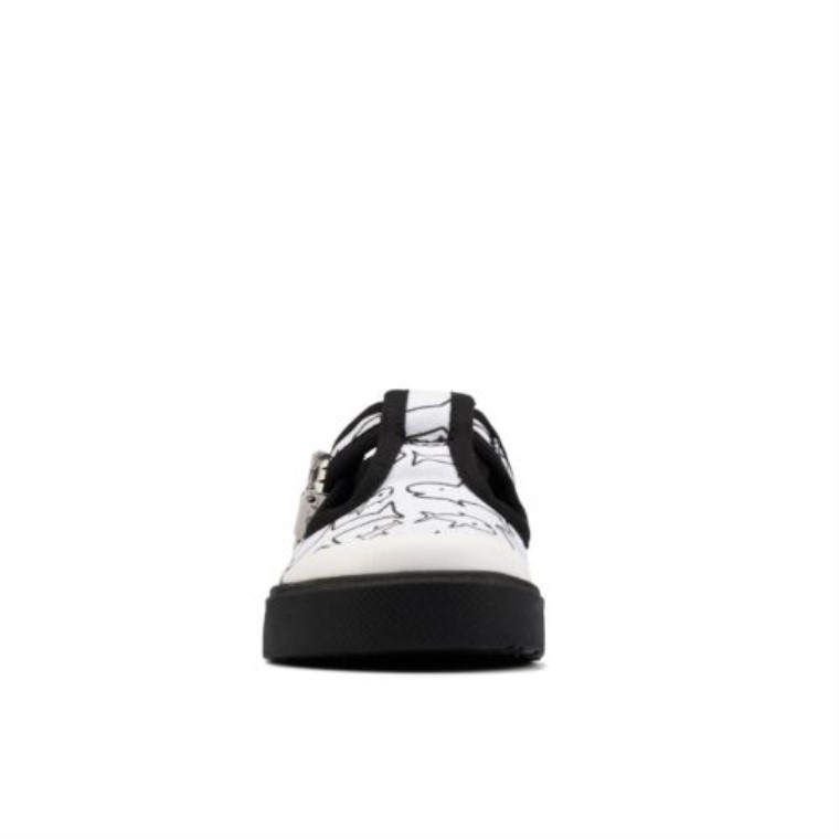 City ​​dance Fst G Fit Clarks Lona Blanca