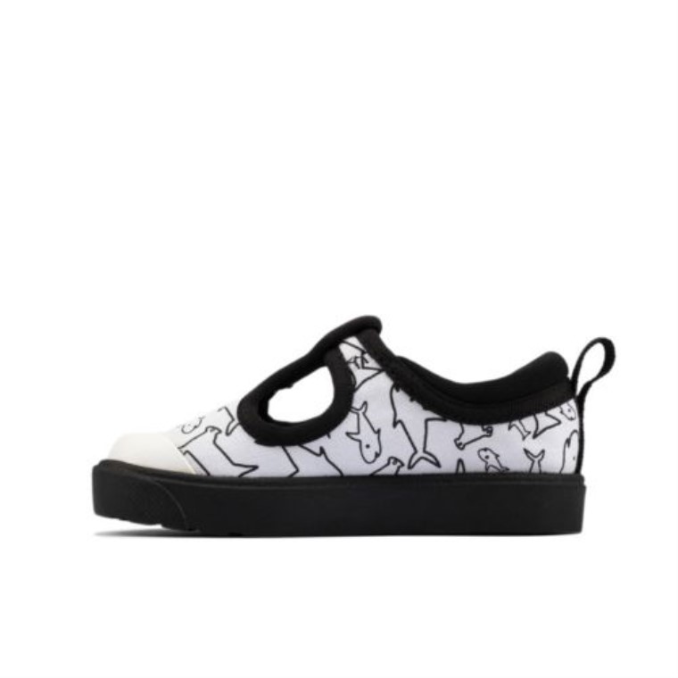 City ​​dance Fst G Fit Clarks Lona Blanca