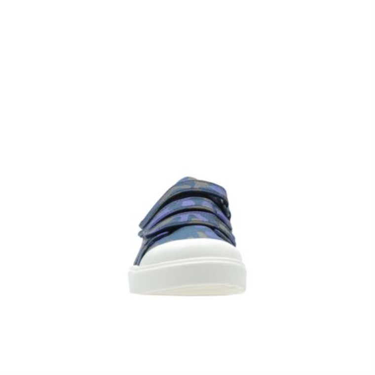 City ​​flarelo Inf G Fit Clarks Camuflaje Azul Marino