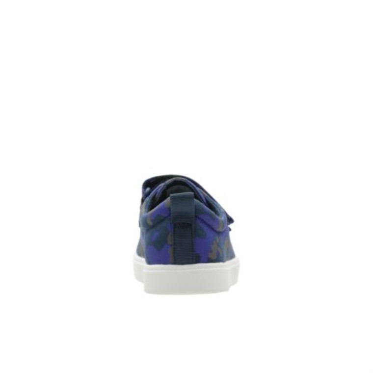 City ​​flarelo Inf G Fit Clarks Camuflaje Azul Marino