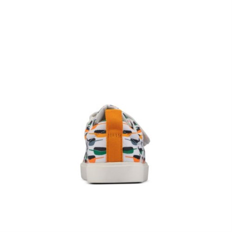 Ambiente De La Ciudad Inf F Fit Clarks Blanco Interés