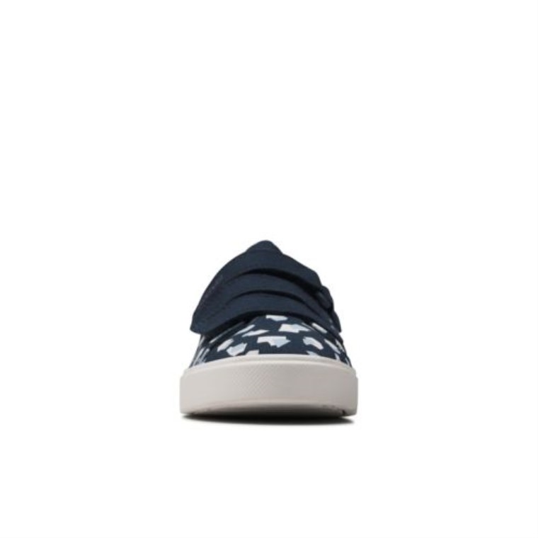 City ​​vibe Inf G Fit Clarks Azul Marino Estampado