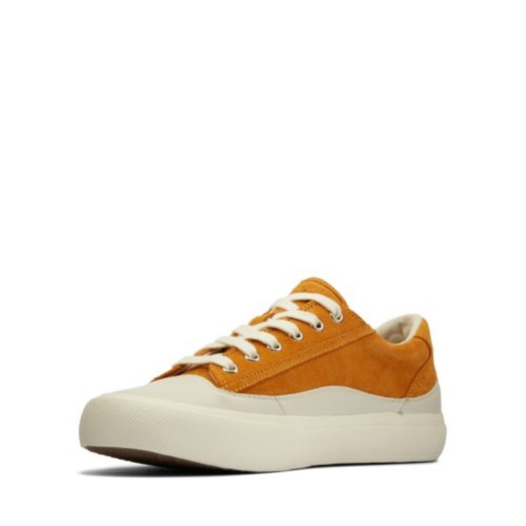 Clarks Hastily Encaje Oro Oscuro Sde