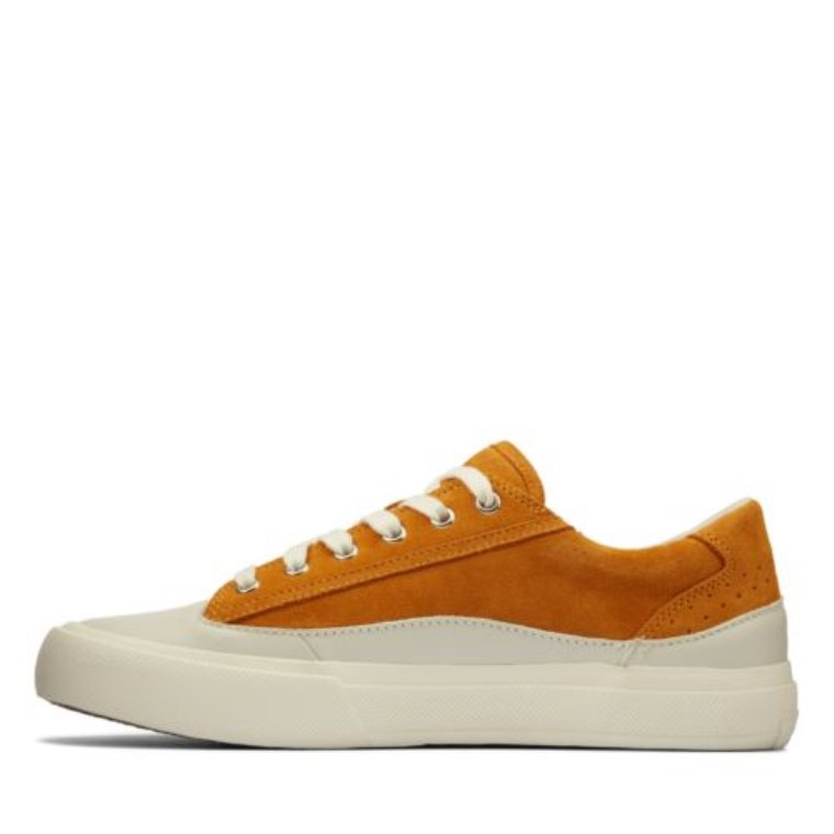 Clarks Hastily Encaje Oro Oscuro Sde