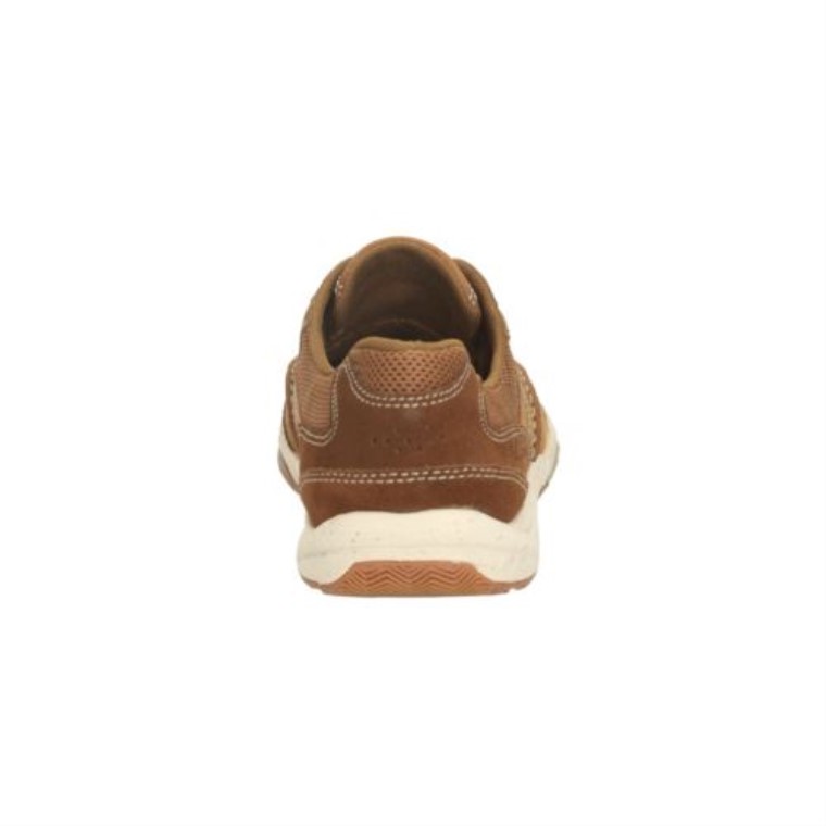 Clarks Allston Nobuk Canela Bordado