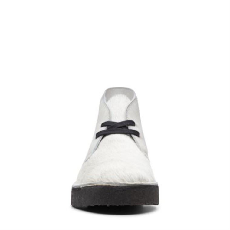 Clarks Arisa Desierto Blanco Peludo