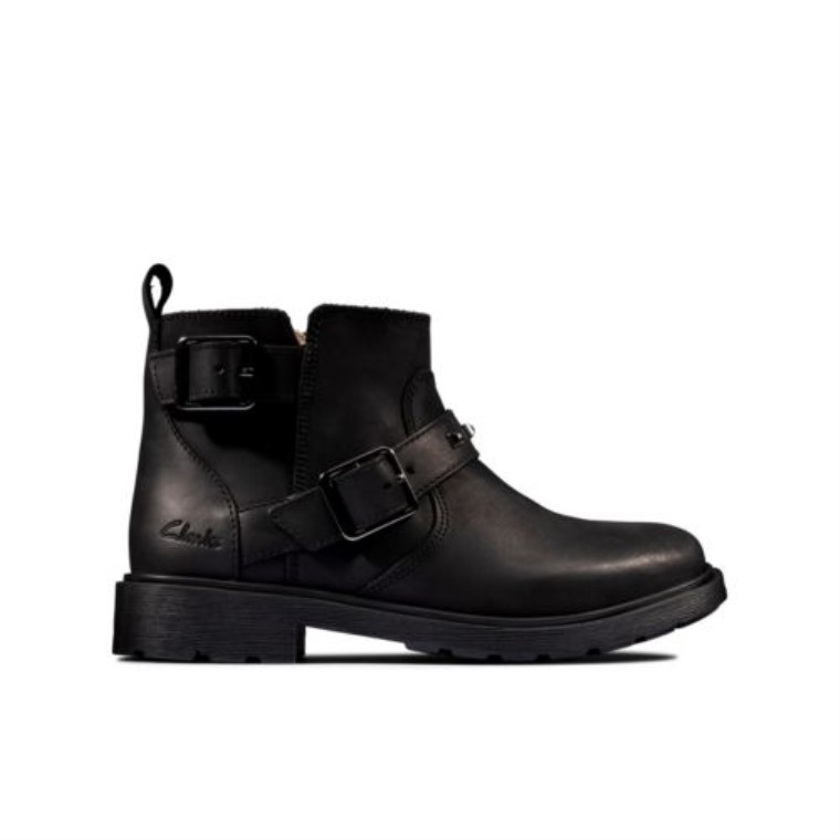 Clarks Astrol Embellecedor Inf F Fit Negro