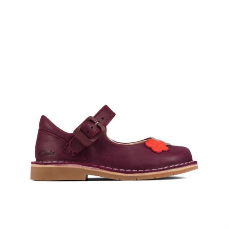 Clarks Berry Cuero Cometa Gema Inf F Ajuste