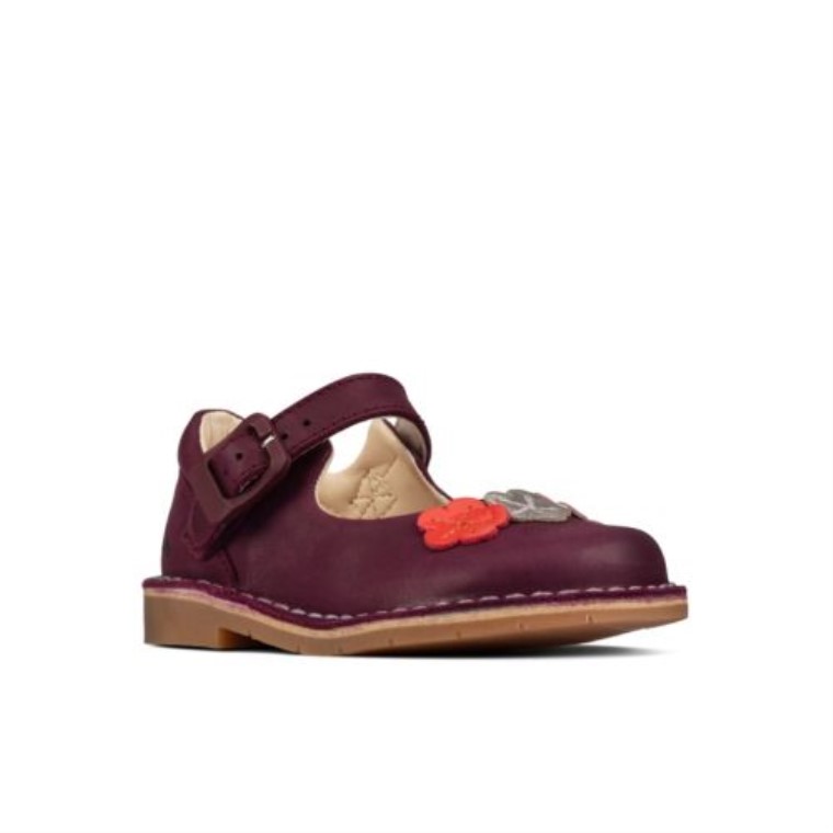 Clarks Berry Cuero Cometa Gema Inf F Ajuste