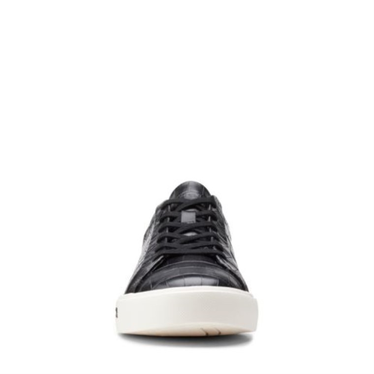 Encaje Clarks Croc Un Maui Negro