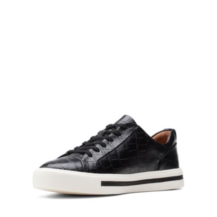 Encaje Clarks Croc Un Maui Negro