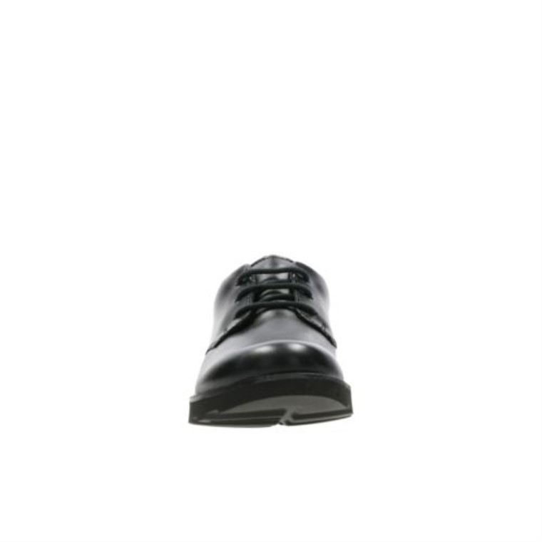 Clarks Cuero Negro Corona Londres Jnr G Ajuste