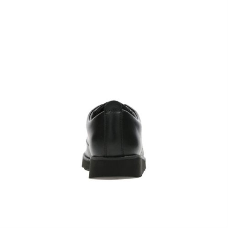 Clarks Cuero Negro Corona Londres Jnr G Ajuste